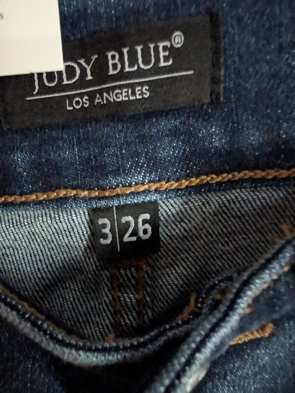 Judy Blue Dark Blue High-Rise Flare Jeans - Picture 4 of 5
